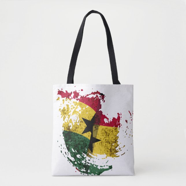 the flag of Ghana Tote Bag (Front)