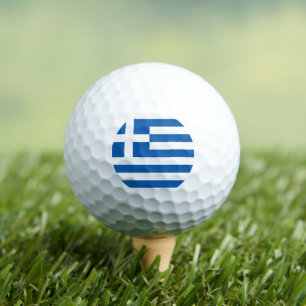 The flag of Greece Golf Balls