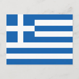 The Flag of Greece Postcard