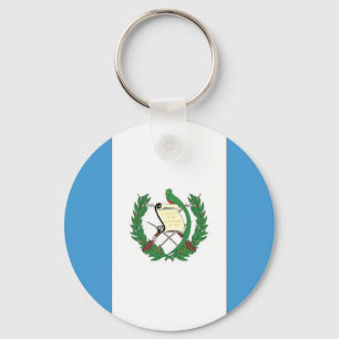 The Flag of Guatemala Key Ring