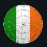 The Flag of Ireland Dartboard<br><div class="desc">The Flag of Ireland is made of green,  white and orange lines. It's a great gift for those who love Ireland or have an Irish heritage. This design is also available on many other products for you to choose from.</div>