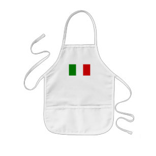 The Flag of Italy Kids Apron