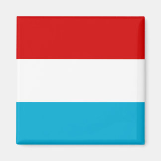 The Flag of Luxembourg Magnet