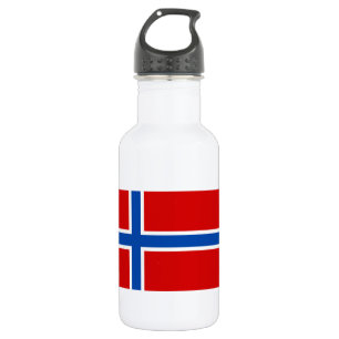 The Flag of Norway 532 Ml Water Bottle