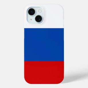 The flag of Russia iPhone 15 Case