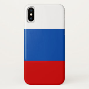 The flag of Russia iPhone X Case