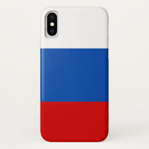 The flag of Russia Case-Mate iPhone Case
