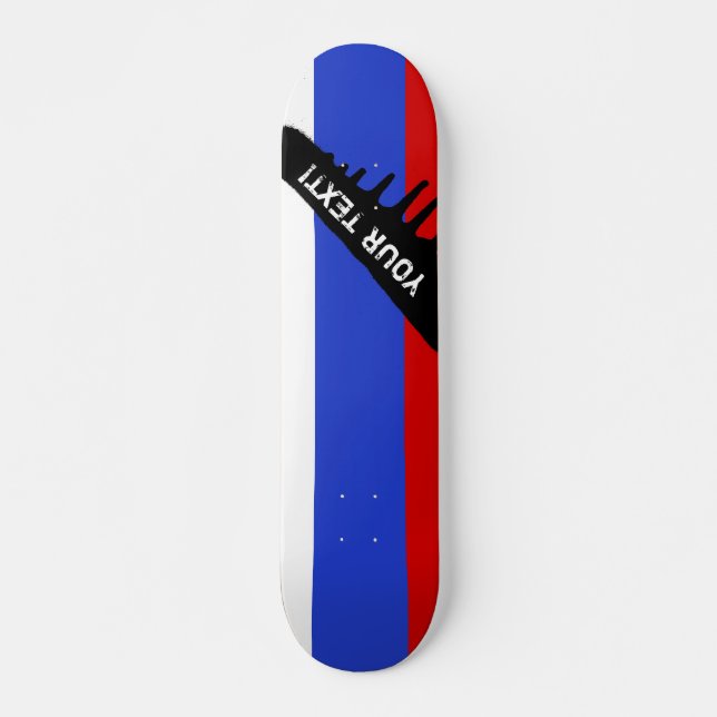 The Flag of Russian Skateboard (Front)