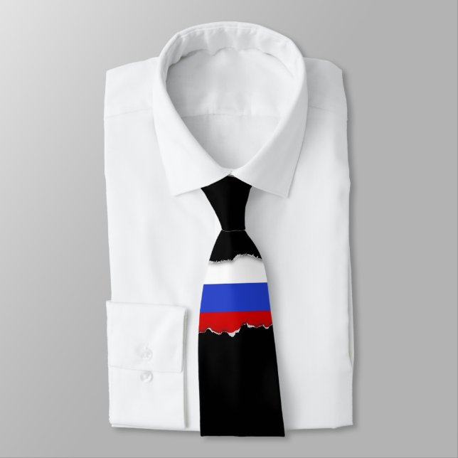 The Flag of Russian Tie (Tied)