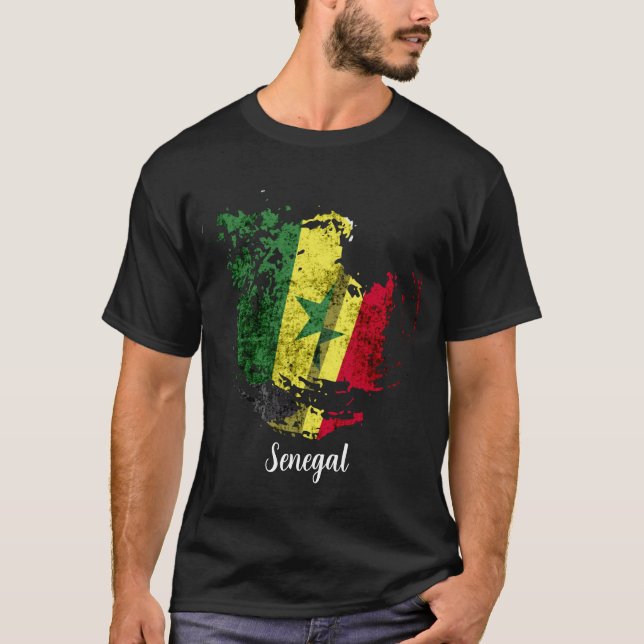 the flag of Senegal T-Shirt (Front)