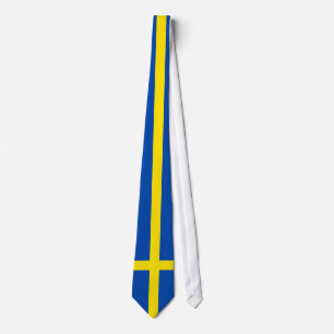 The Flag of Sweden Tie