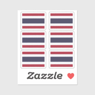 The flag of Thailand Collection pack of 6