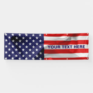 The Flag of the United States of America. Banner