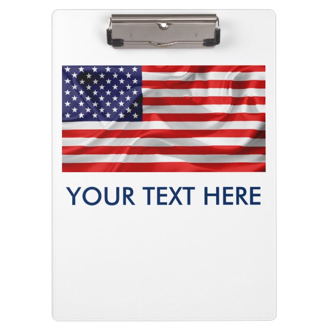 The Flag of the United States of America Clipboard (Front)
