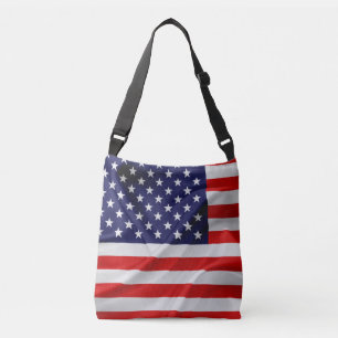 The Flag of the United States of America Crossbody Bag
