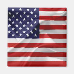 The Flag of the United States of America Magnet