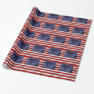 The Flag of the United States of America Wrapping Paper