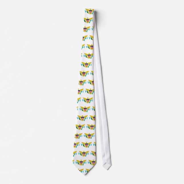 The Flag of the US Virgin Islands Tie (Front)