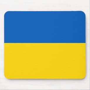 The Flag of Ukraine Mouse Pad