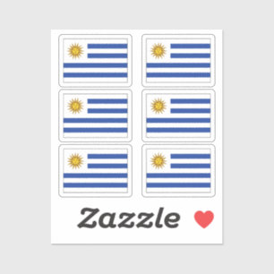 The flag of Uruguay Collection pack of 6