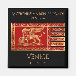 The Flag of Venice, Italy Magnet