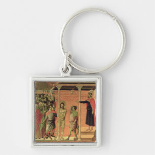 The Flagellation, from the Maesta altarpiece Key Ring