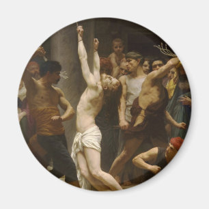 The Flagellation of Our Lord Jesus Christ 1880 Magnet