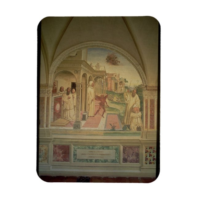 The Flagellation of St. Benedict, from the Life of Magnet (Vertical)