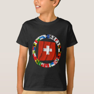 The Flags of the Cantons of Switzerland T-Shirt