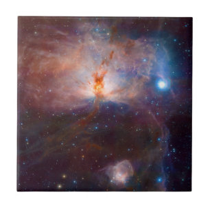 The Flame Nebula NGC 2024 Star Forming Region Ceramic Tile