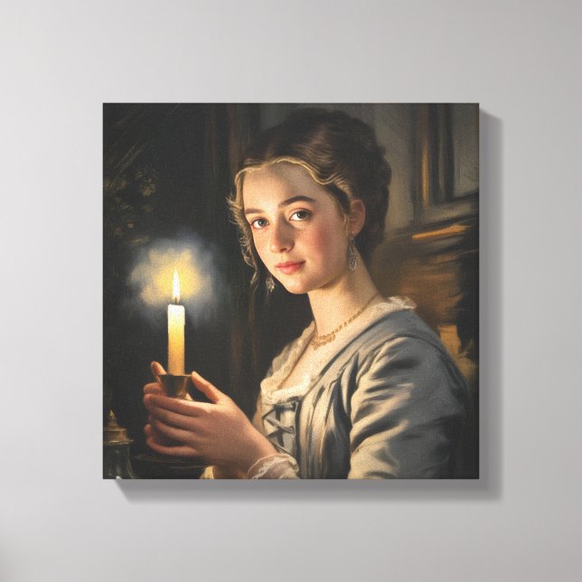 The Flame Within Canvas Print (Front)