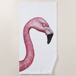 The Flamingo Beach Towel