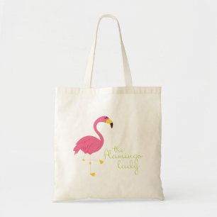 The Flamingo Lady Tote Bag
