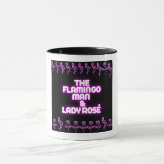 The Flamingo Man & Lady Rosé Mug