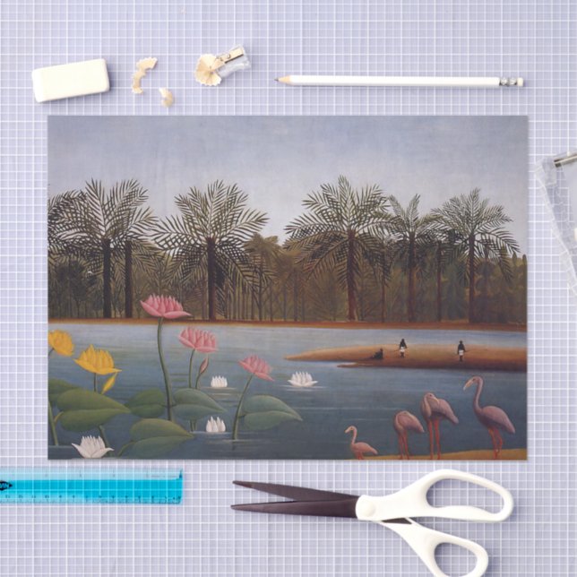 The Flamingos Tissue Paper (Craft)