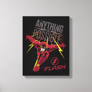 The Flash "Anything Is Possible" Canvas Print
