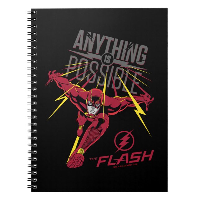 The Flash | "Anything Is Possible" Notebook (Front)