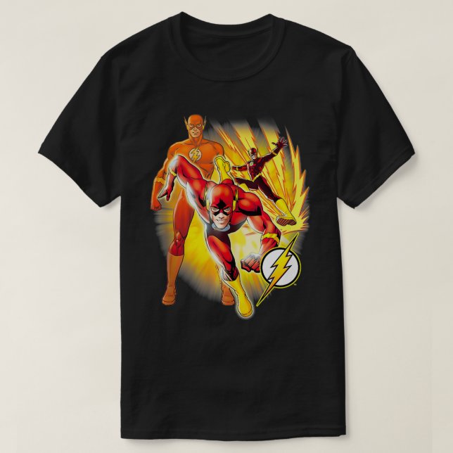 The Flash Collage  T-Shirt (Design Front)