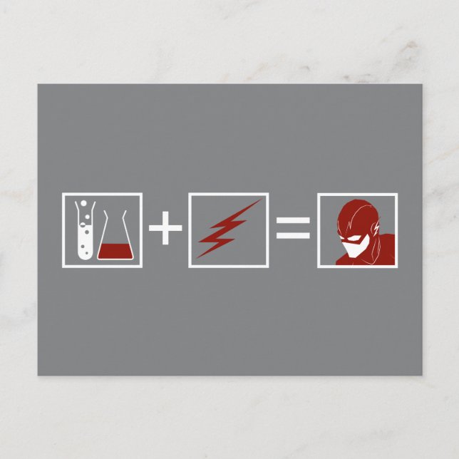 The Flash | Flash Equation Postcard (Front)