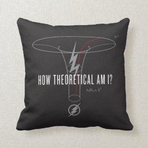 The Flash   "How Theoretical Am I?" Cushion