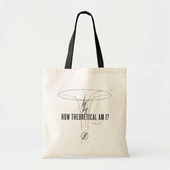 The Flash | "How Theoretical Am I?" Tote Bag (Front)