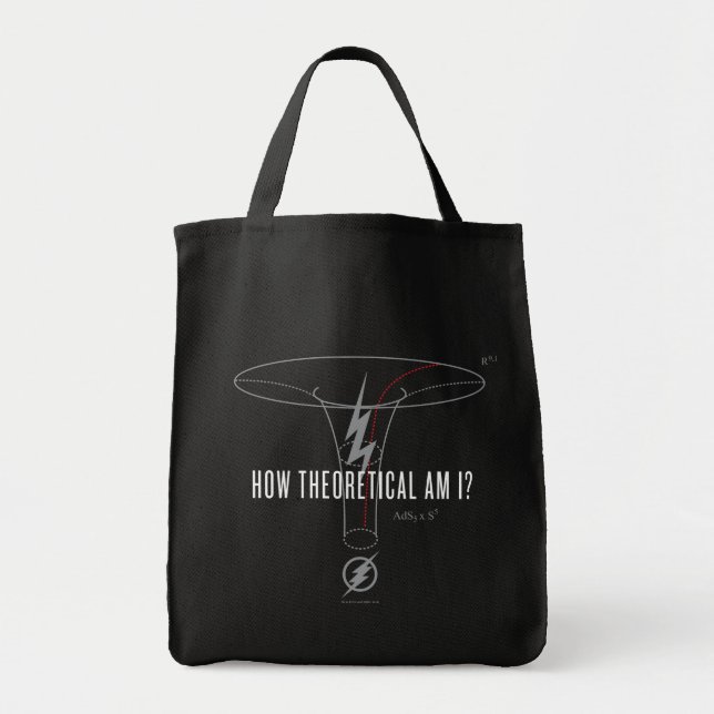 The Flash | "How Theoretical Am I?" Tote Bag (Front)
