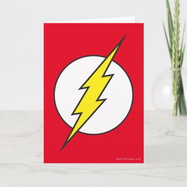 The Flash | Lightning Bolt Card (Front)