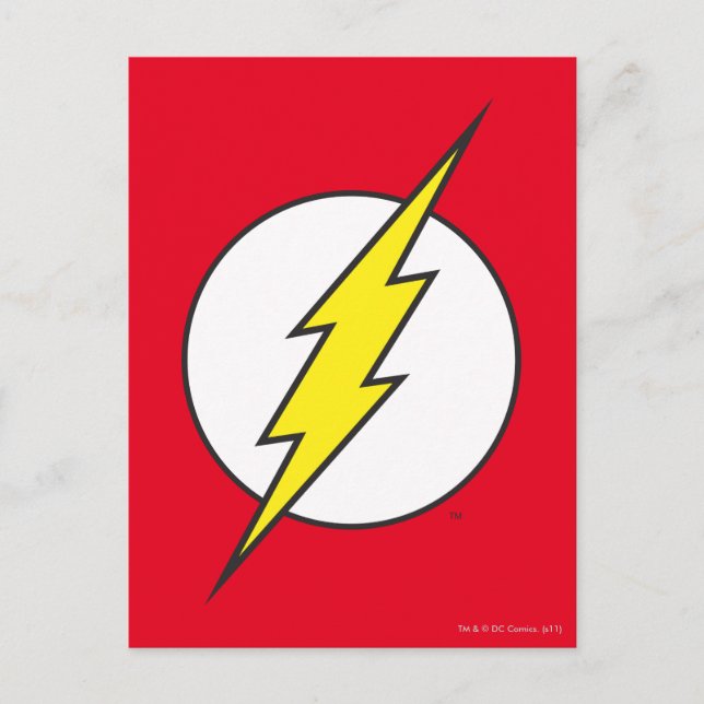 The Flash | Lightning Bolt Postcard (Front)