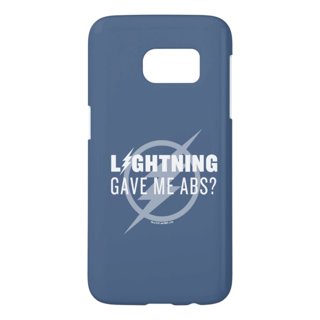 The Flash | "Lightning Gave Me Abs?" Case-Mate Samsung Galaxy Case (Back)