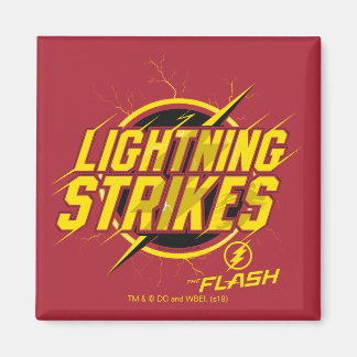 The Flash | "Lightning Strikes" Graphic Magnet