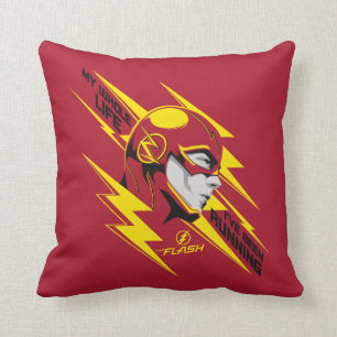The Flash   My Whole Life I've Been Running Cushion