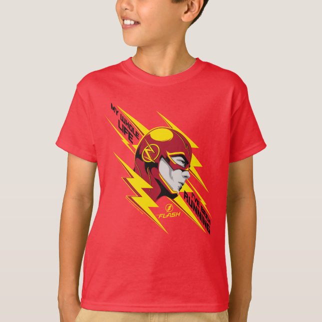 The Flash | My Whole Life I've Been Running T-Shirt (Front)