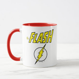 The Flash Name & Lightning Bolt Logo Mug