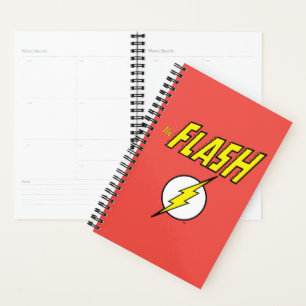 The Flash Name & Lightning Bolt Logo Planner